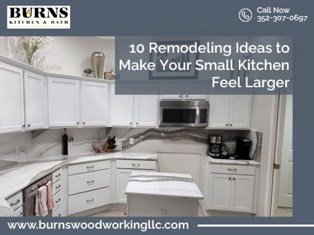 10 Remodeling Ideas to Make Your Small Kitchen Feel Larger