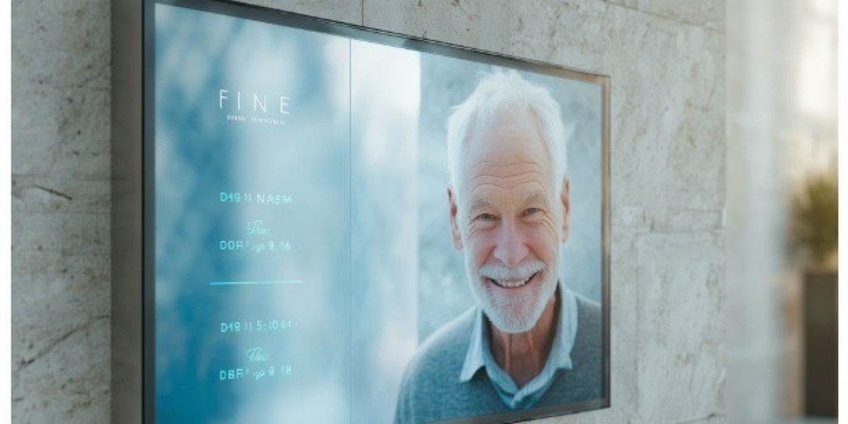 Écran vitrine pompe funèbre : informer et valoriser avec élégance