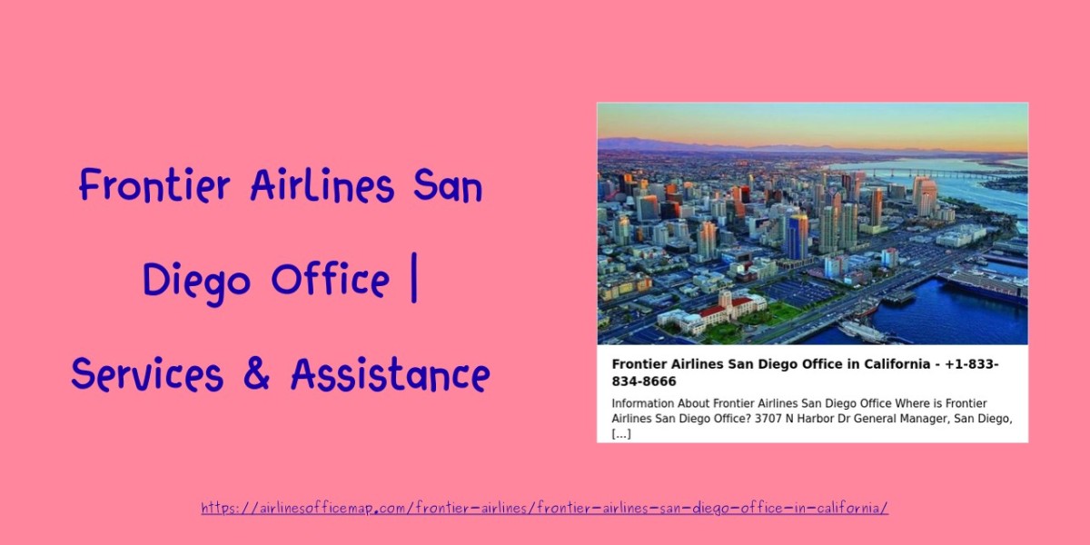 Frontier Airlines San Diego Office | Services & Assistance