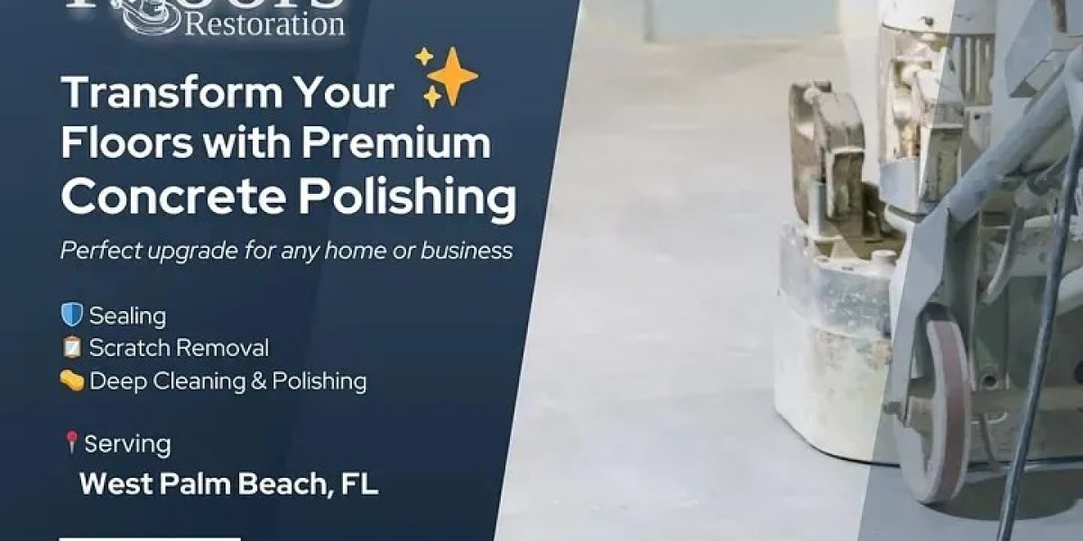 Concrete Floor Polishing Near West Palm Beach, FL