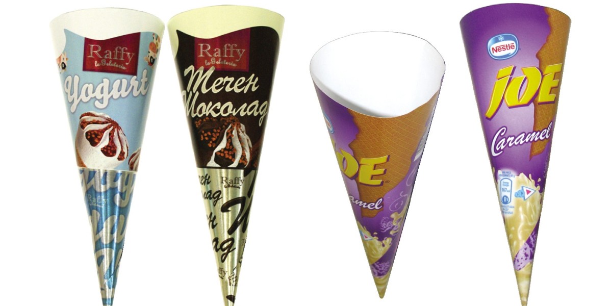 Custom Branded Ice Cream Cone Sleeves – Elevate Your Brand with Stylish Packaging
