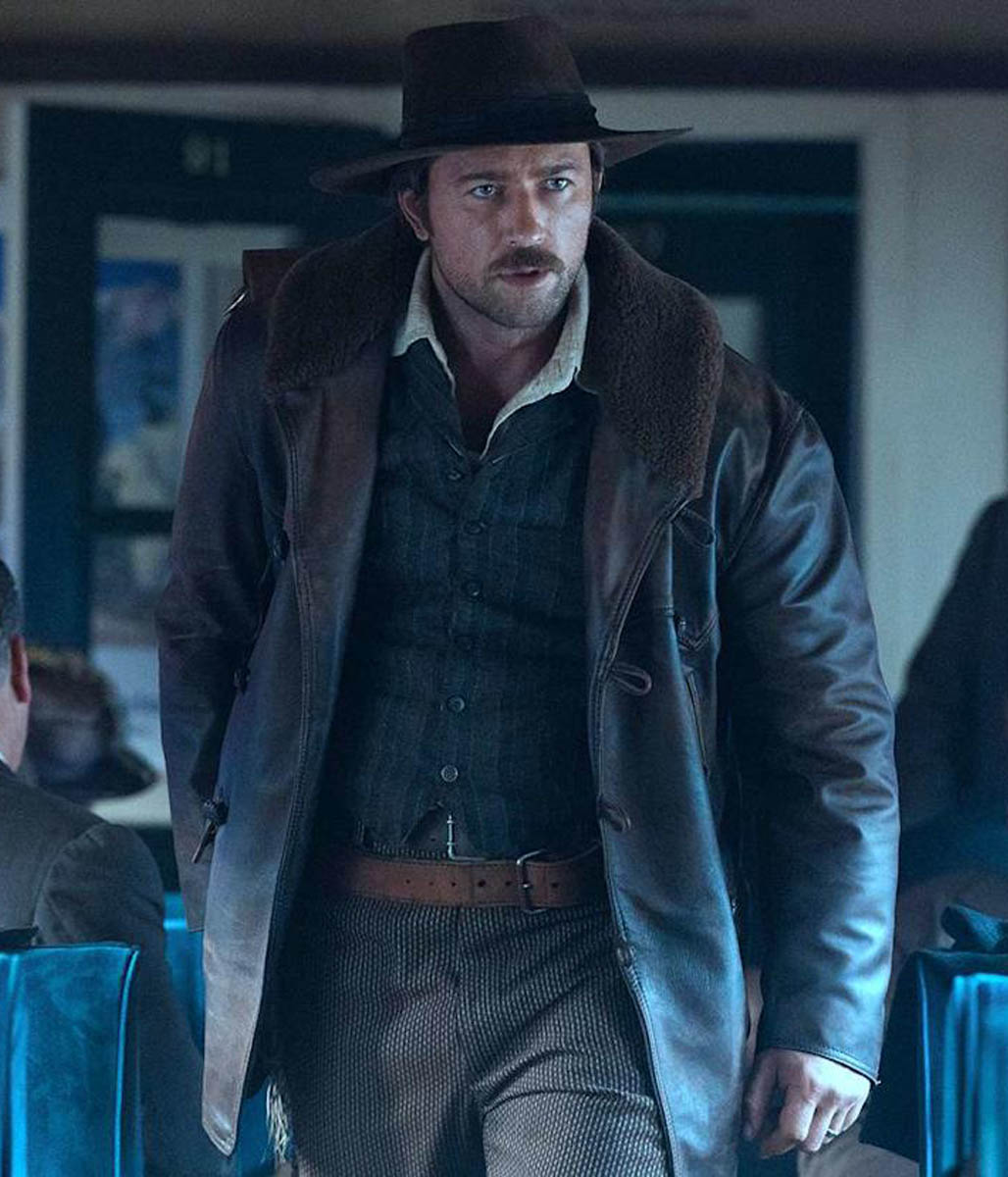 1923 Spencer Dutton Leather Coat - US Leather Mart