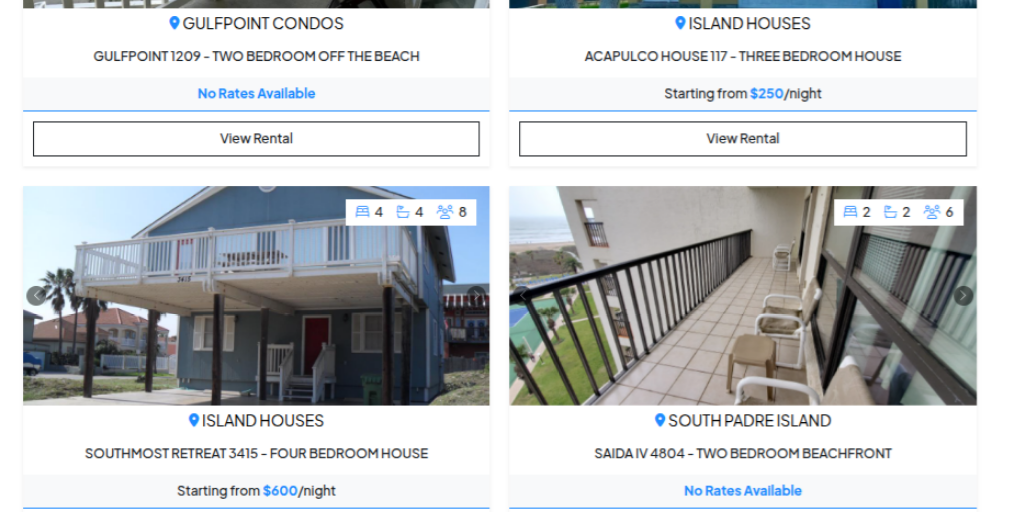 Vacation Homes in South Padre Island by infomypadre - Infogram