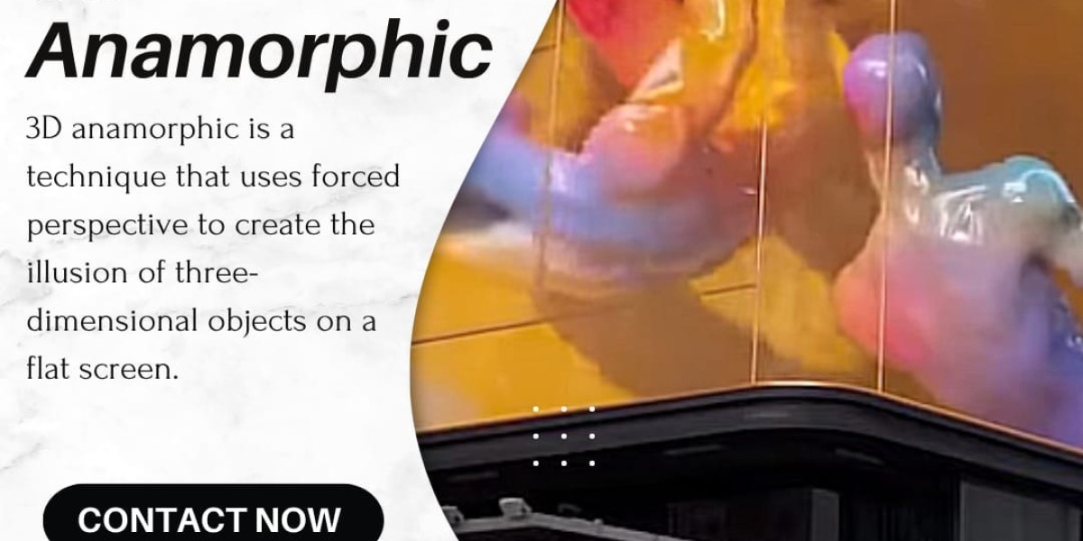 3D Anamorphic: Transforming Outdoor Advertising with Stunning Visual Illusions