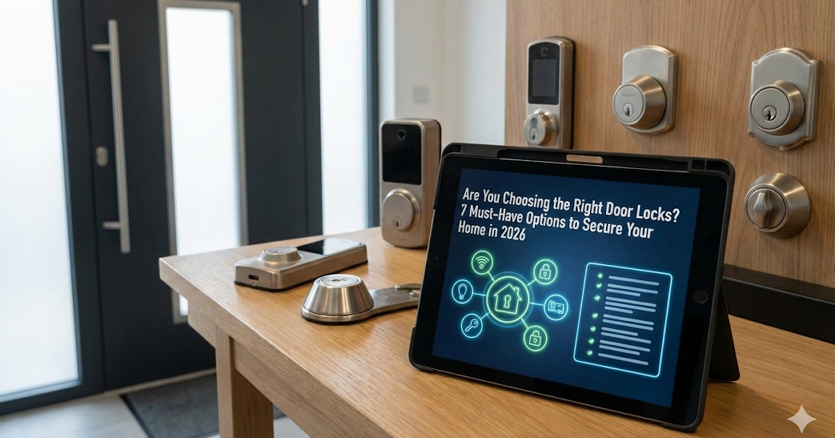 Are You Choosing the Right Door Locks? 7 Must-Have Options to Secure Your Home in 2026