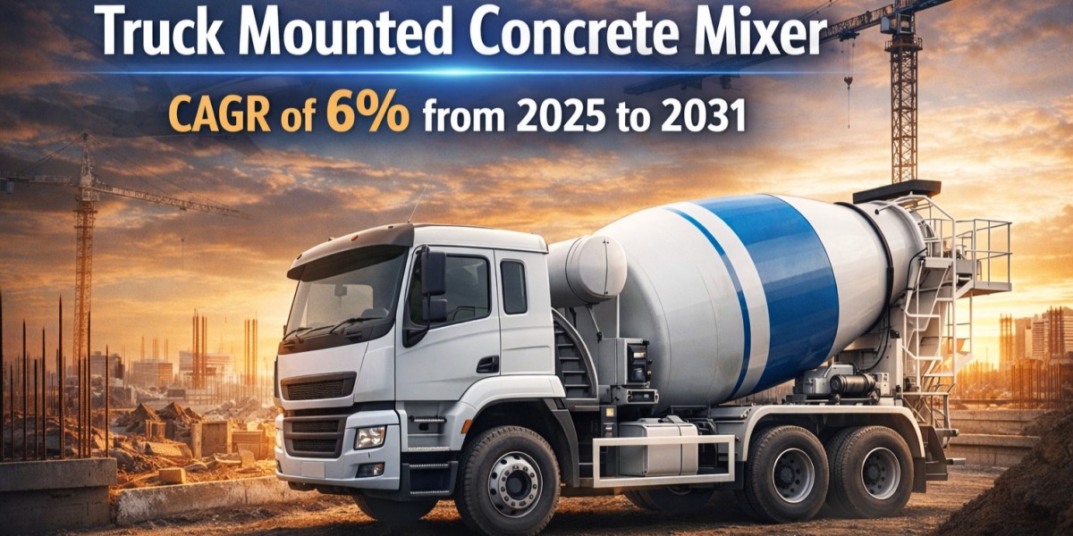 Truck Mounted Concrete Mixer Market Analysis: Key Trends, Growth Drivers, and 6% CAGR Forecast (2025–2031)