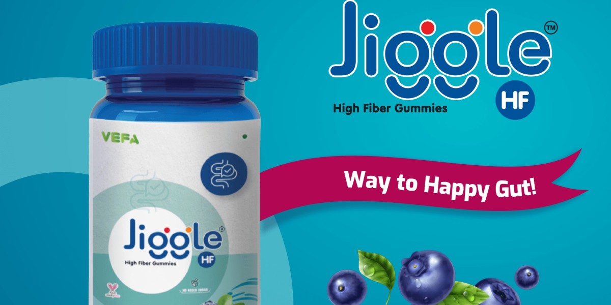 Jiggle HF: High Fiber Gummies for Daily Digestive Health