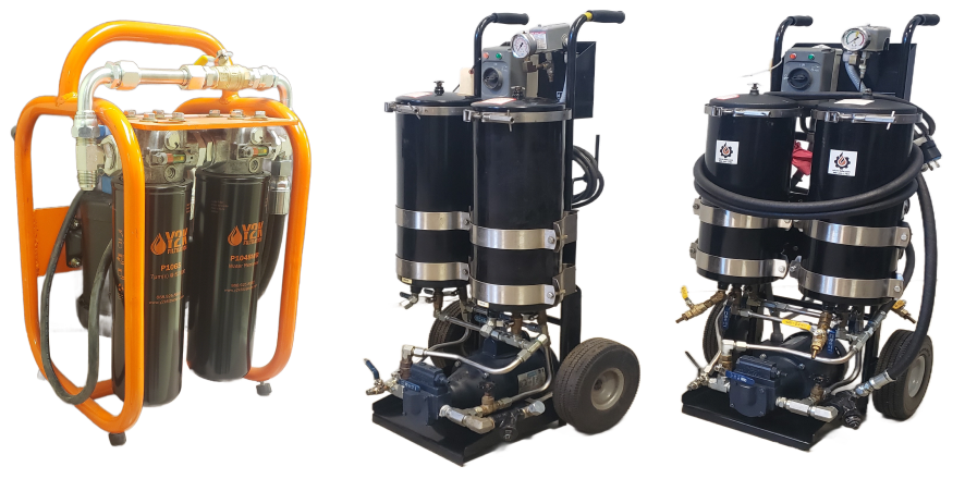 Hydraulic Oil Filter Carts | Harvard Filtration Canada