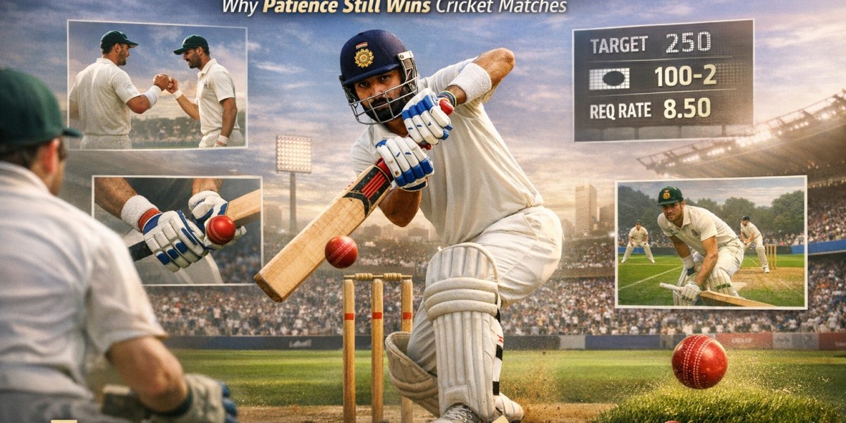 The Art of Building an Innings: Why Patience Still Wins Cricket Matches