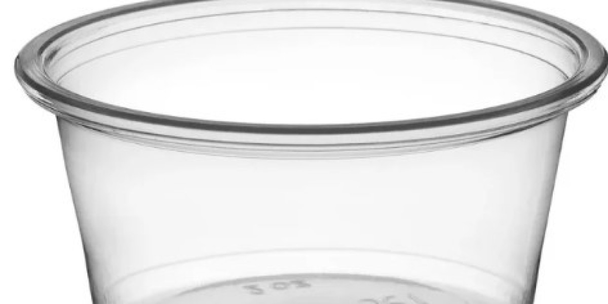 2oz Clear Portion Cup Dispenser – Durable Polypropylene Cups for Sauces and Condiments